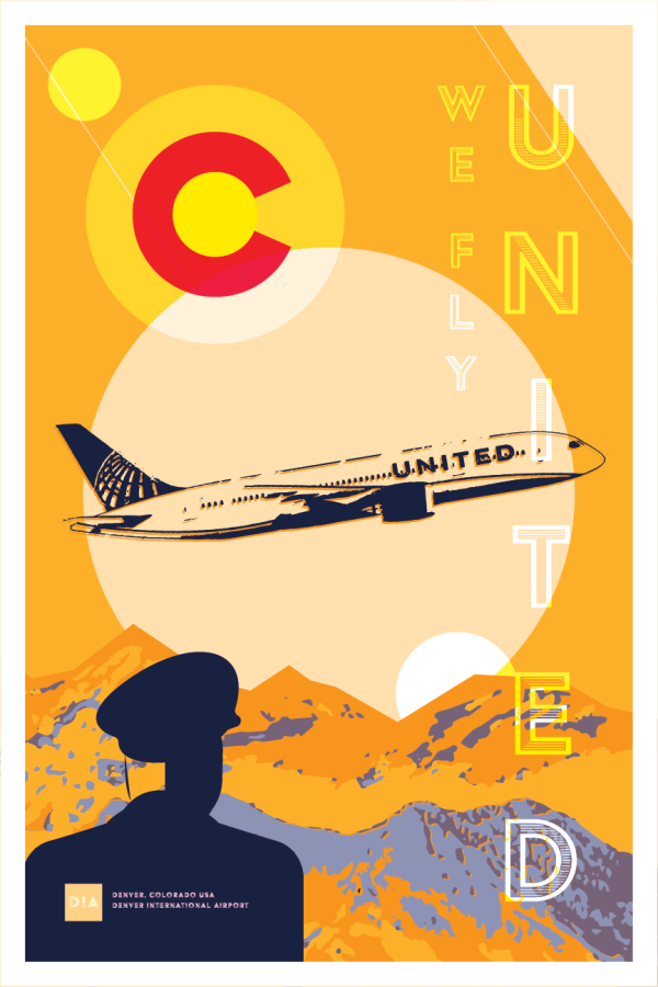 United Airlines Posters